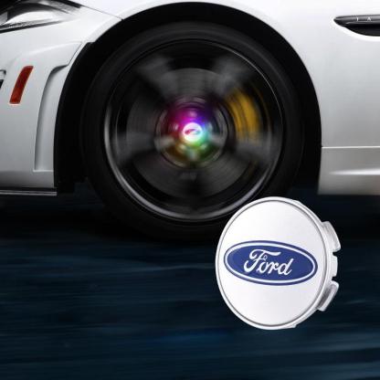 Suitable For Ford Magnetic Suspension Hub Caps & LED Suspension Luminous Wheel Hub Lights-Greetlamp