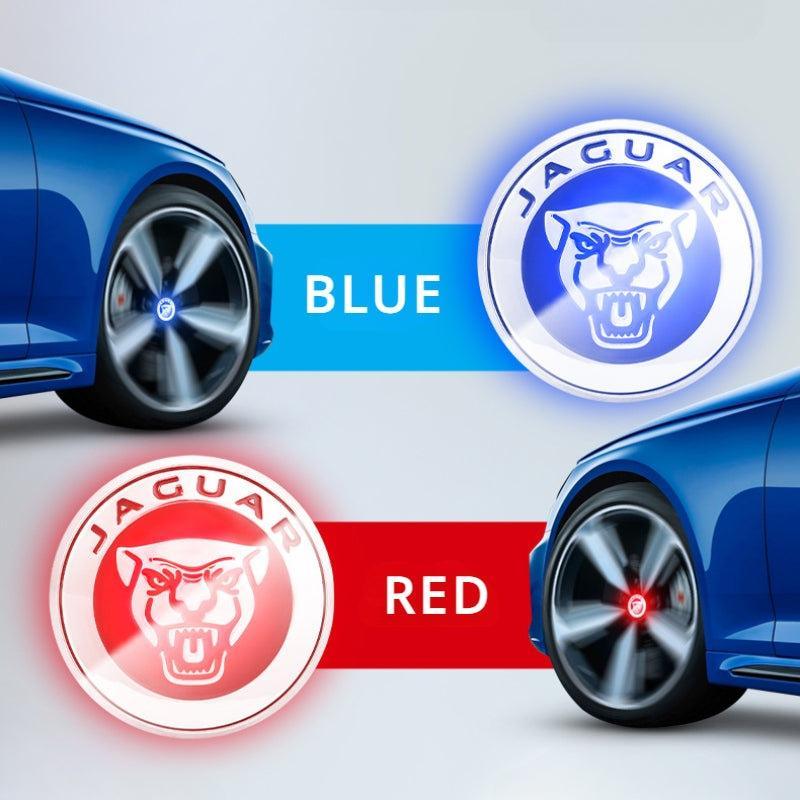Suitable For Jaguar Magnetic Suspension Hub Caps & LED Suspension Luminous Wheel Hub Lights-Greetlamp