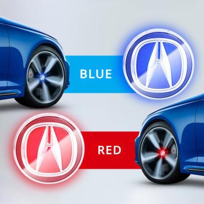 Suitable For Acura Magnetic Suspension Hub Caps & LED Suspension Luminous Wheel Hub Lights-Greetlamp