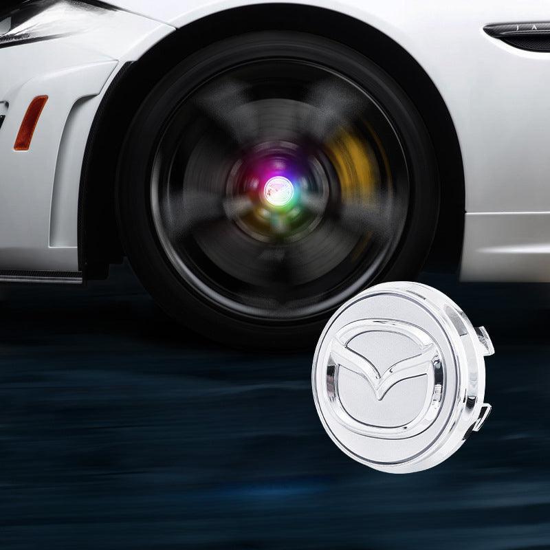 Suitable For Mazda Magnetic Suspension Hub Caps & LED Suspension Luminous Wheel Hub Lights-Greetlamp