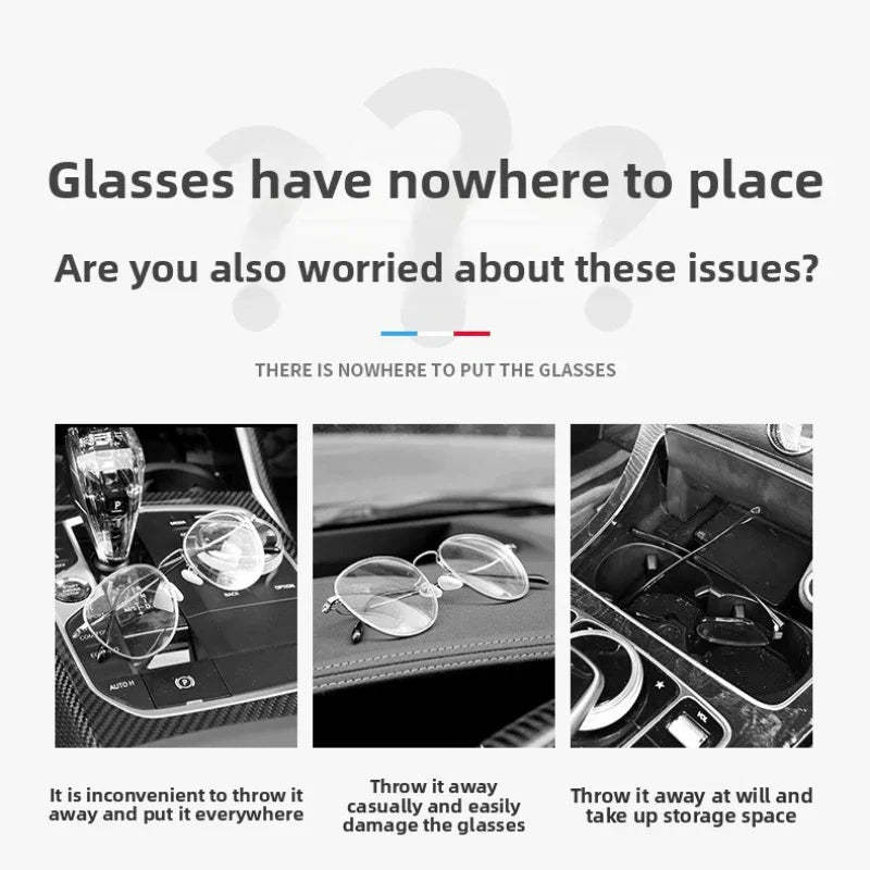 Car Press Open Eyeglass Case-Greetlamp