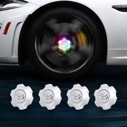 Suitable For Toyota & Crown Magnetic Suspension Hub Caps & LED Suspension Luminous Wheel Hub Lights-Greetlamp