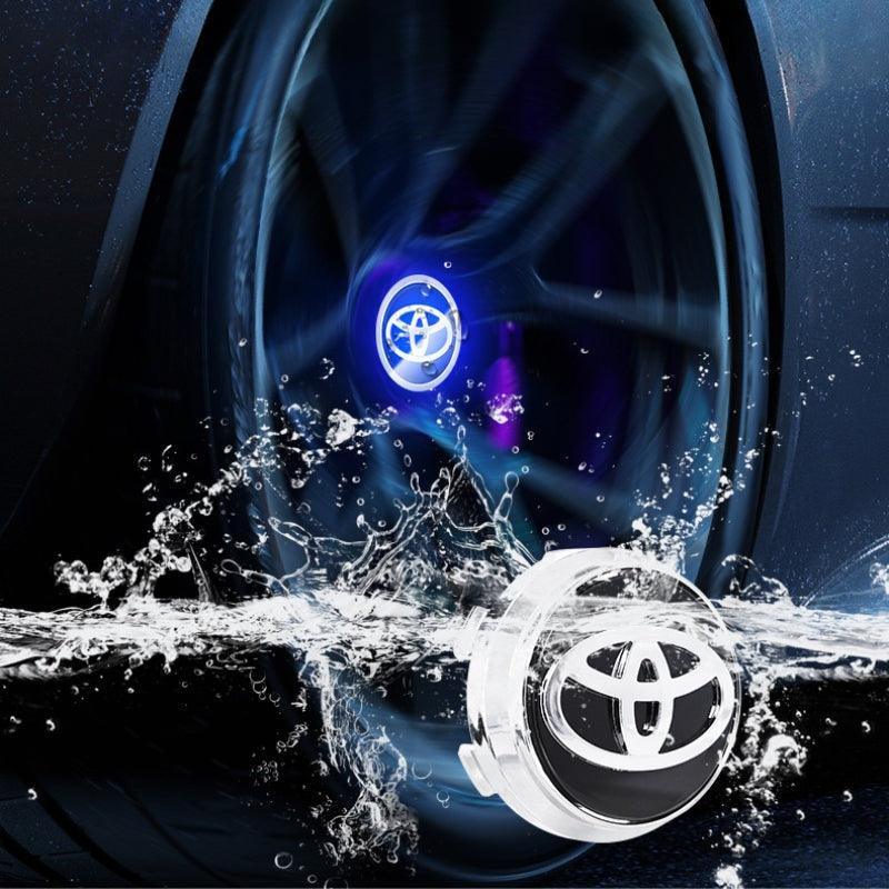 Suitable For Toyota & Crown Magnetic Suspension Hub Caps & LED Suspension Luminous Wheel Hub Lights-Greetlamp