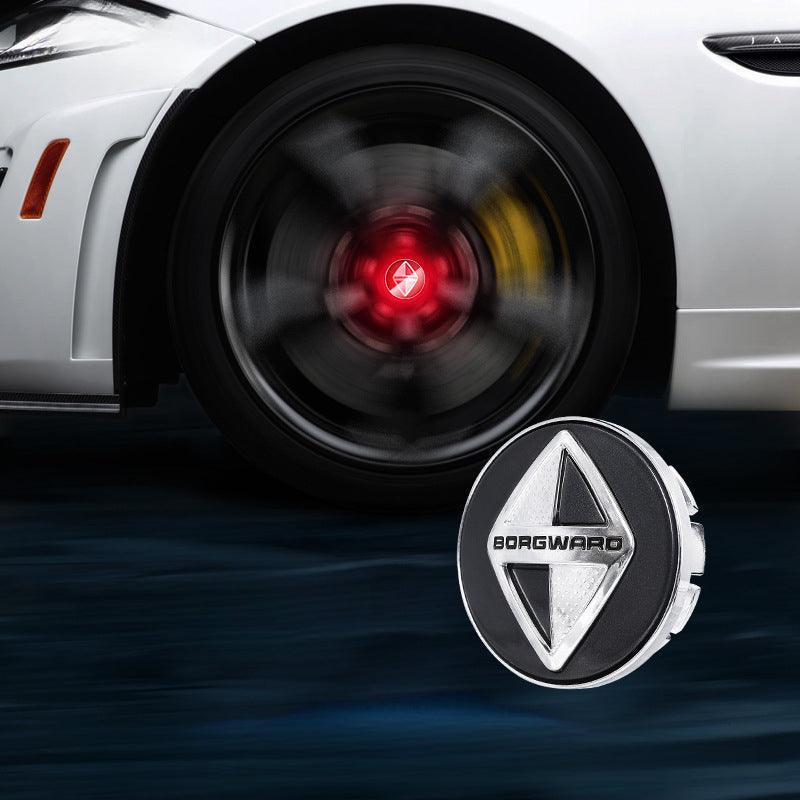 Suitable For Borgward Magnetic Suspension Hub Caps & LED Suspension Luminous Wheel Hub Lights-Greetlamp
