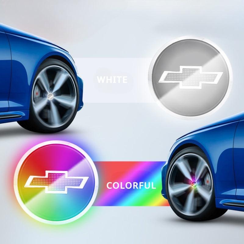 Suitable For Chevrolet Magnetic Suspension Hub Caps & LED Suspension Luminous Wheel Hub Lights-Greetlamp