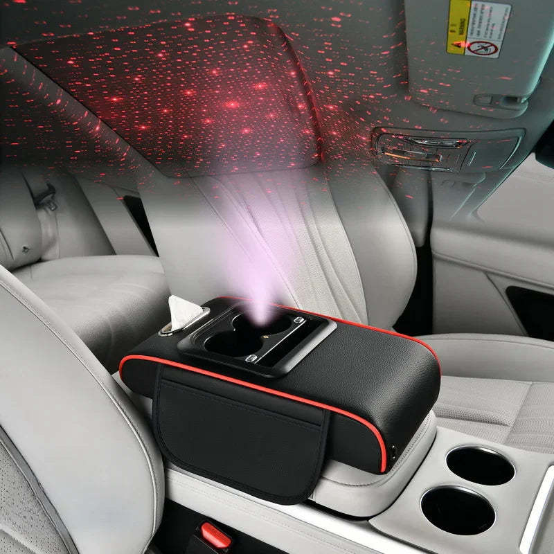 Multifunctional Car Armrest Pad-Greetlamp
