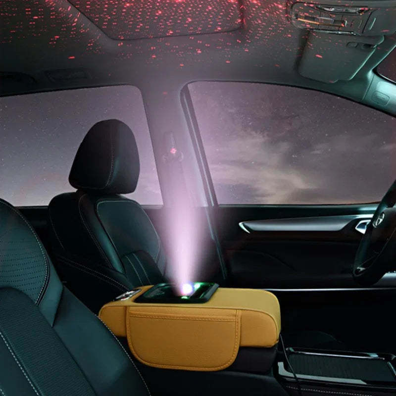 Multifunctional Car Armrest Pad-Greetlamp