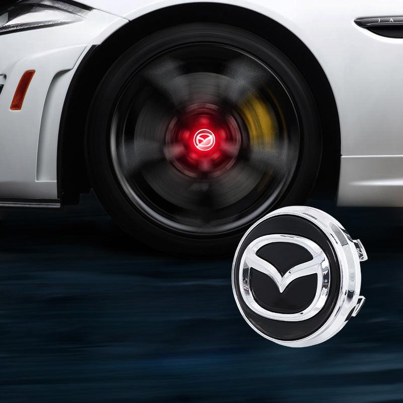 Suitable For Mazda Magnetic Suspension Hub Caps & LED Suspension Luminous Wheel Hub Lights-Greetlamp
