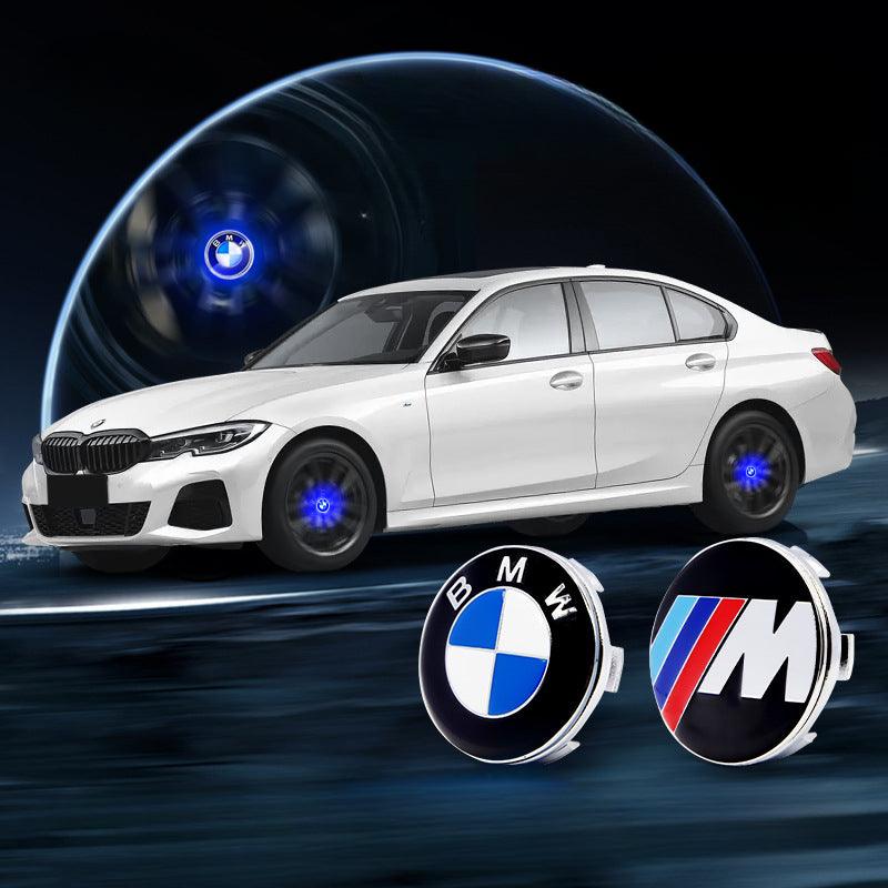 Suitable For BMW Magnetic Suspension Hub Caps & LED Suspension Luminous Wheel Hub Lights-Greetlamp