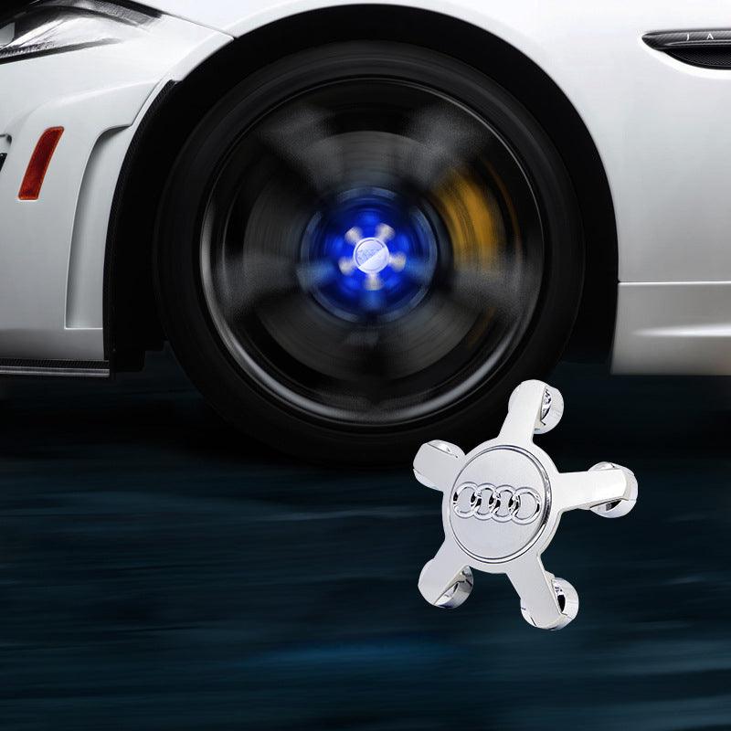 Suitable For Audi Magnetic Suspension Hub Caps & LED Suspension Luminous Wheel Hub Lights-Greetlamp