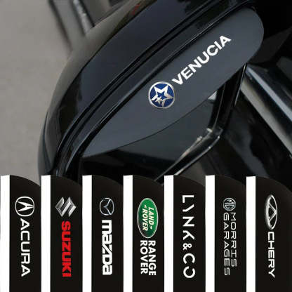 (2 PCS) Universal Silicone Car Rearview Mirror Rain Shield Rearview Mirror Rain Cover-Greetlamp