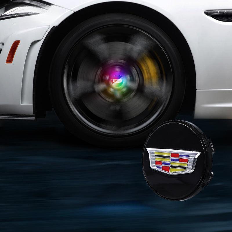 Suitable For Cadillac Magnetic Suspension Hub Caps & LED Suspension Luminous Wheel Hub Lights-Greetlamp