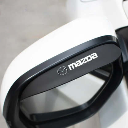 (2 PCS) Universal Silicone Car Rearview Mirror Rain Shield Rearview Mirror Rain Cover-Greetlamp