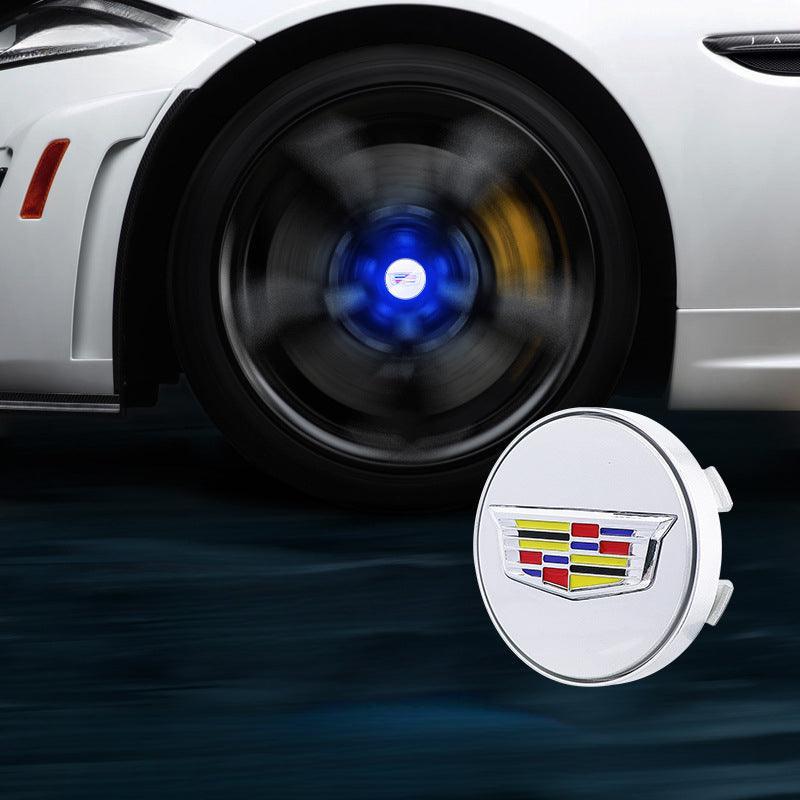 Suitable For Cadillac Magnetic Suspension Hub Caps & LED Suspension Luminous Wheel Hub Lights-Greetlamp