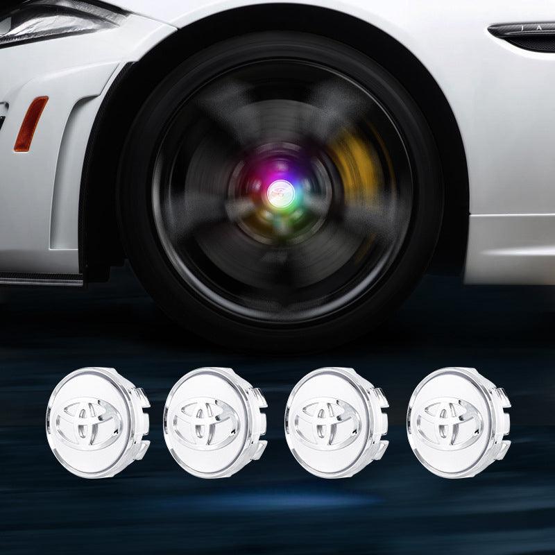 Suitable For Toyota & Crown Magnetic Suspension Hub Caps & LED Suspension Luminous Wheel Hub Lights-Greetlamp