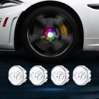 Suitable For Toyota & Crown Magnetic Suspension Hub Caps & LED Suspension Luminous Wheel Hub Lights-Greetlamp