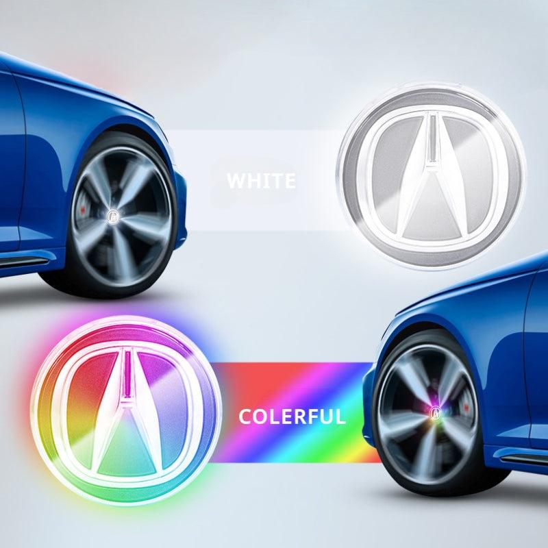 Suitable For Acura Magnetic Suspension Hub Caps & LED Suspension Luminous Wheel Hub Lights-Greetlamp