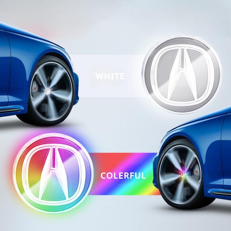 Suitable For Acura Magnetic Suspension Hub Caps & LED Suspension Luminous Wheel Hub Lights-Greetlamp