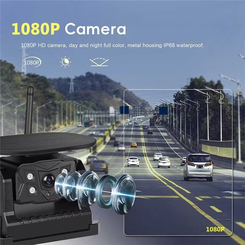 SolarDrive™ 7" Wireless Touchscreen Backup Camera System