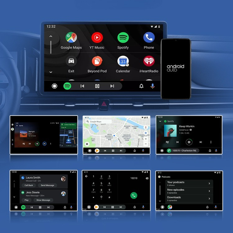 2-in-1 Wireless CarPlay & Android Auto Adapter | Plug-and-Play