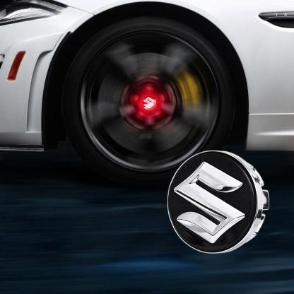 Suitable For Suzuki Magnetic Suspension Hub Caps & LED Suspension Luminous Wheel Hub Lights-Greetlamp