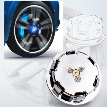 Suitable For Borgward Magnetic Suspension Hub Caps & LED Suspension Luminous Wheel Hub Lights-Greetlamp
