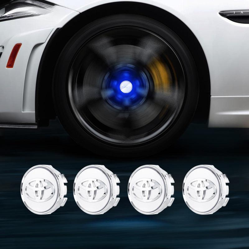 Suitable For Toyota & Crown Magnetic Suspension Hub Caps & LED Suspension Luminous Wheel Hub Lights-Greetlamp