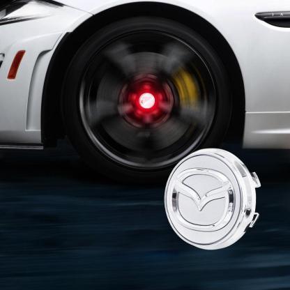Suitable For Mazda Magnetic Suspension Hub Caps & LED Suspension Luminous Wheel Hub Lights-Greetlamp