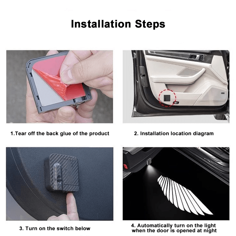 Universal HD Welcome Light ( 2PCS) - Greetlamp