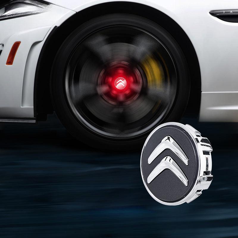 Suitable For Citroën Magnetic Suspension Hub Caps & LED Suspension Luminous Wheel Hub Lights-Greetlamp