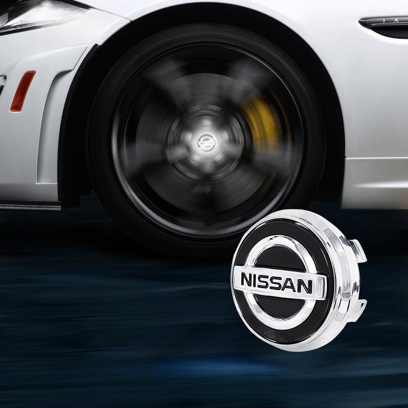 Suitable For Nissan Magnetic Suspension Hub Caps & LED Suspension Luminous Wheel Hub Lights-Greetlamp