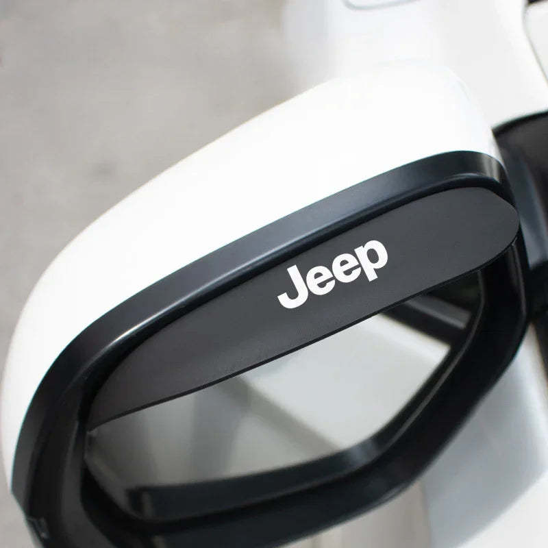 (2 PCS) Universal Silicone Car Rearview Mirror Rain Shield Rearview Mirror Rain Cover-Greetlamp