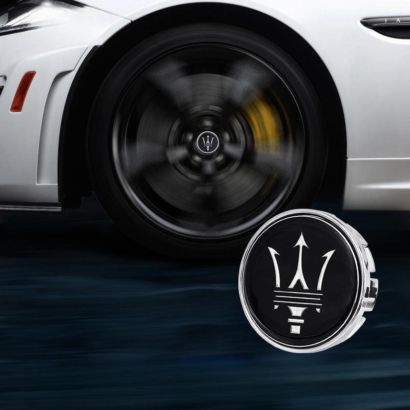 Suitable For Maserati Magnetic Suspension Hub Caps & LED Suspension Luminous Wheel Hub Lights-Greetlamp