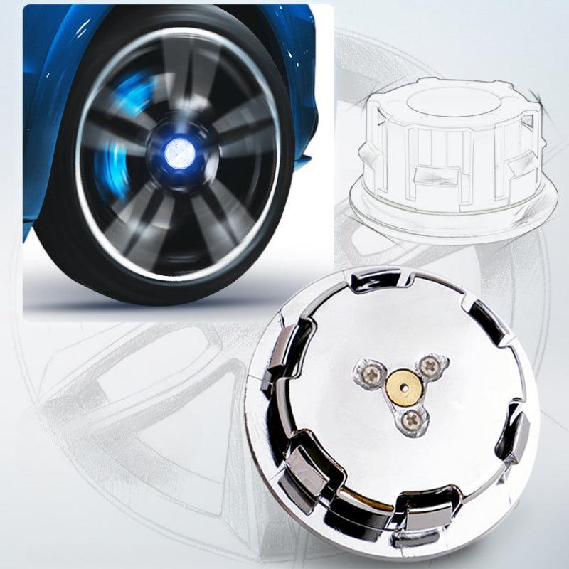 Suitable For Peugeot Magnetic Suspension Hub Caps & LED Suspension Luminous Wheel Hub Lights-Greetlamp