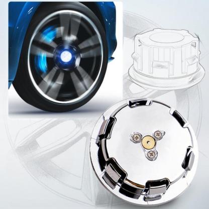 Suitable For Peugeot Magnetic Suspension Hub Caps & LED Suspension Luminous Wheel Hub Lights-Greetlamp