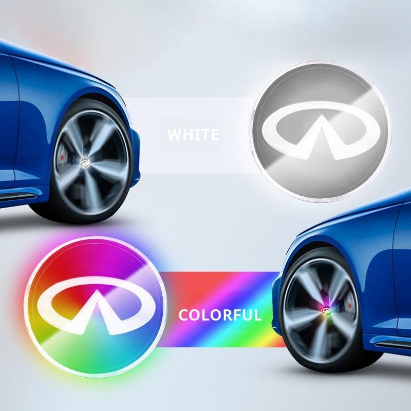 Suitable For Infiniti Magnetic Suspension Hub Caps & LED Suspension Luminous Wheel Hub Lights-Greetlamp