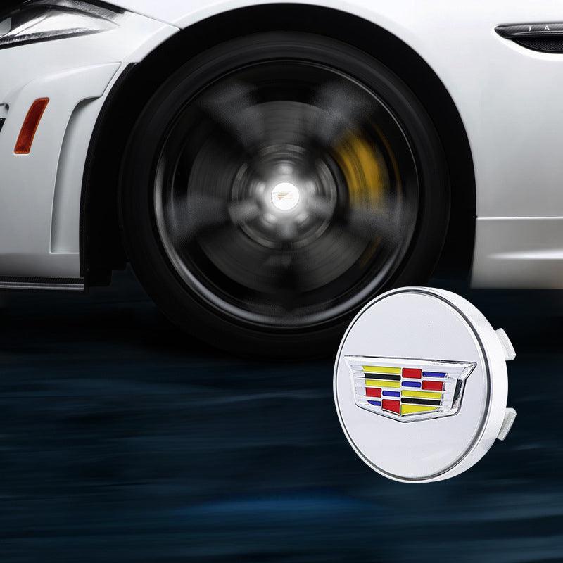 Suitable For Cadillac Magnetic Suspension Hub Caps & LED Suspension Luminous Wheel Hub Lights-Greetlamp