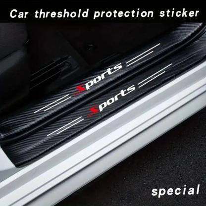 ( 9PCS )Carbon Car Door Sills Stickers-Greetlamp