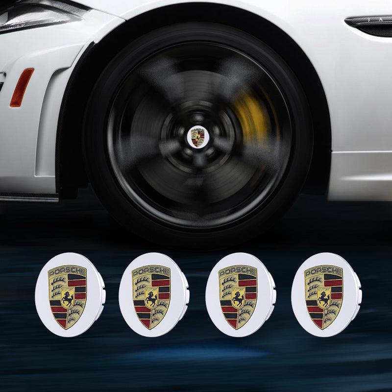 Suitable For Porsche Magnetic Suspension Hub Caps & LED Suspension Luminous Wheel Hub Lights-Greetlamp