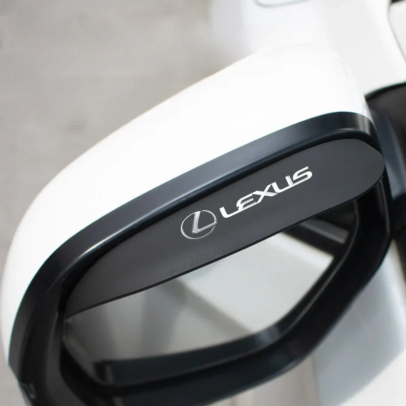 (2 PCS) Universal Silicone Car Rearview Mirror Rain Shield Rearview Mirror Rain Cover-Greetlamp