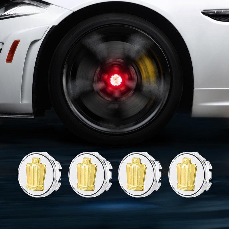Suitable For Toyota & Crown Magnetic Suspension Hub Caps & LED Suspension Luminous Wheel Hub Lights-Greetlamp