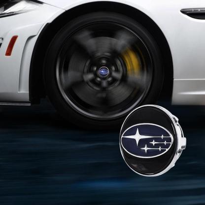 Suitable For Subaru Magnetic Suspension Hub Caps & LED Suspension Luminous Wheel Hub Lights-Greetlamp