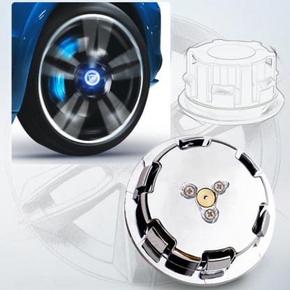 Suitable For Jaguar Magnetic Suspension Hub Caps & LED Suspension Luminous Wheel Hub Lights-Greetlamp