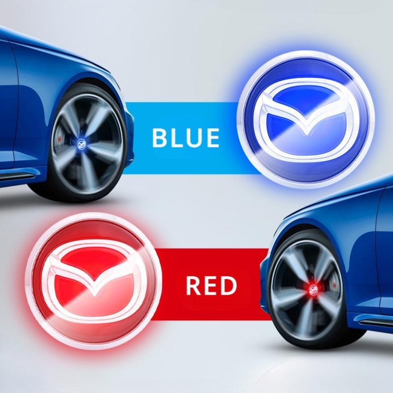 Suitable For Mazda Magnetic Suspension Hub Caps & LED Suspension Luminous Wheel Hub Lights-Greetlamp