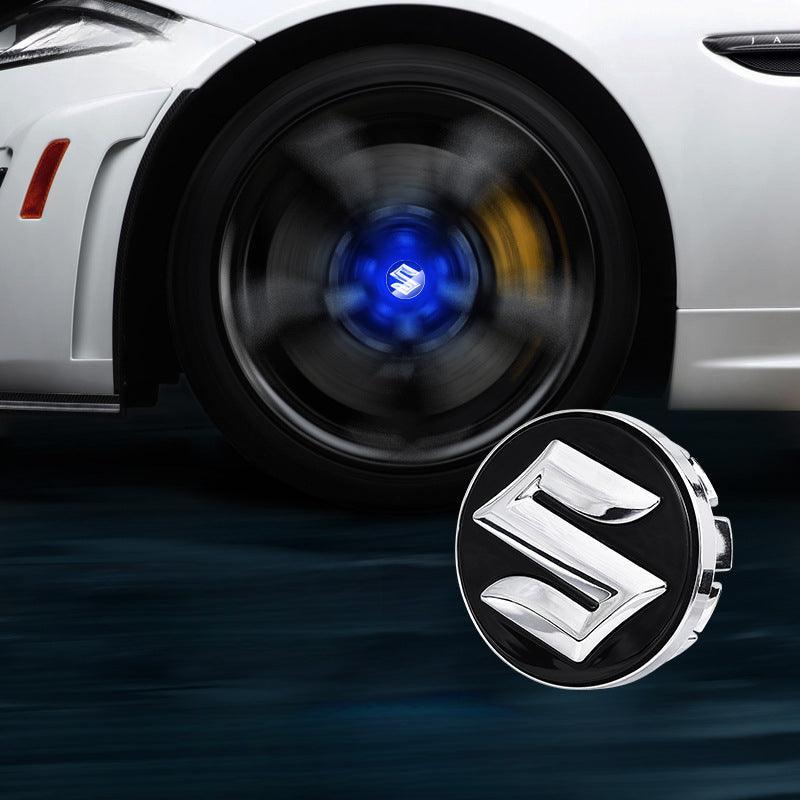 Suitable For Suzuki Magnetic Suspension Hub Caps & LED Suspension Luminous Wheel Hub Lights-Greetlamp