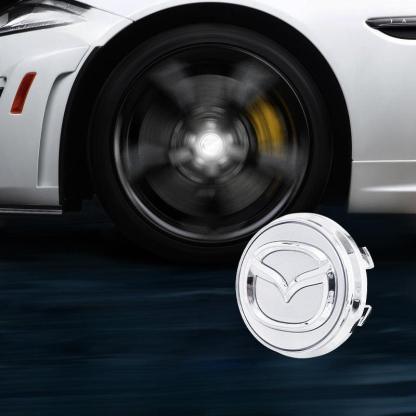 Suitable For Mazda Magnetic Suspension Hub Caps & LED Suspension Luminous Wheel Hub Lights-Greetlamp