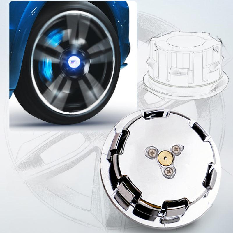 Suitable For Cadillac Magnetic Suspension Hub Caps & LED Suspension Luminous Wheel Hub Lights-Greetlamp