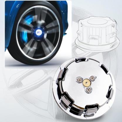 Suitable For Cadillac Magnetic Suspension Hub Caps & LED Suspension Luminous Wheel Hub Lights-Greetlamp