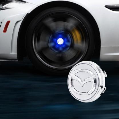 Suitable For Mazda Magnetic Suspension Hub Caps & LED Suspension Luminous Wheel Hub Lights-Greetlamp