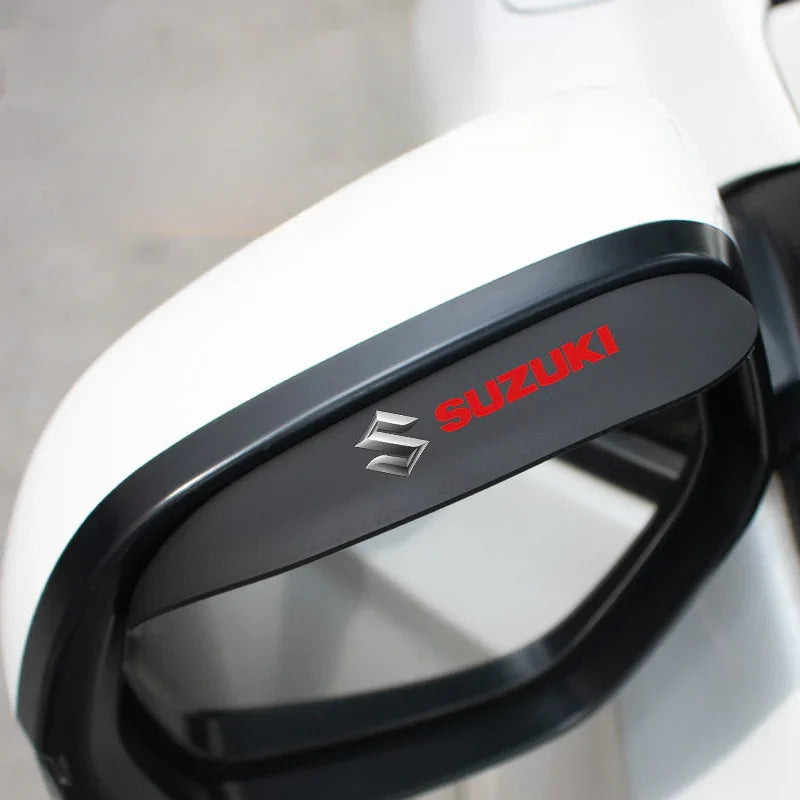 (2 PCS) Universal Silicone Car Rearview Mirror Rain Shield Rearview Mirror Rain Cover-Greetlamp